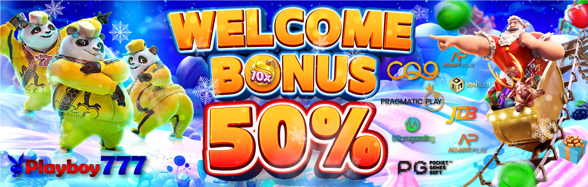Bonus Welcome 50%